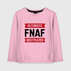 Детский лонгслив FNAF: таблички Ultimate и Best Player