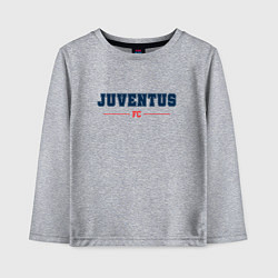 Лонгслив хлопковый детский Juventus FC Classic, цвет: меланж