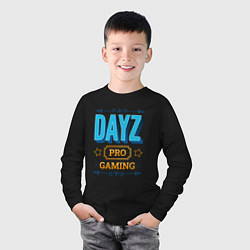 Лонгслив хлопковый детский Игра DayZ PRO Gaming, цвет: черный — фото 2