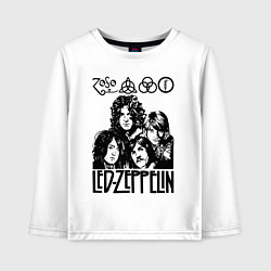 Детский лонгслив Led Zeppelin Black