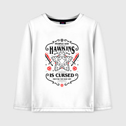 Детский лонгслив HAWKINS IS CURSED : Очень странные дела