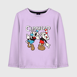 Детский лонгслив Cuphead - Mugman