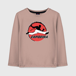 Детский лонгслив Capoeira - fighter jump