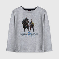 Детский лонгслив Отец и сын GoW Ragnarok