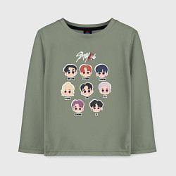 Детский лонгслив Stray Kids Chibi