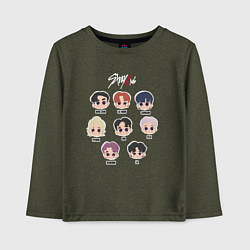 Детский лонгслив Stray Kids Chibi