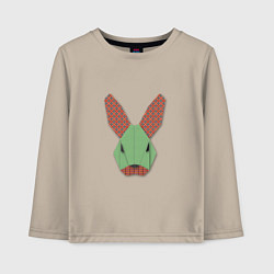 Детский лонгслив Patchwork rabbit