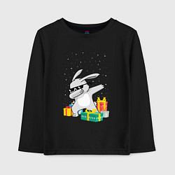 Детский лонгслив Кролик ДЭБ и новый год
