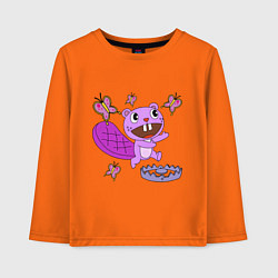 Детский лонгслив Toothy trap