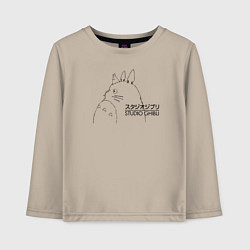 Детский лонгслив Тоторо Studio Ghibli
