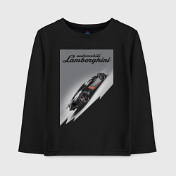 Детский лонгслив Lamborghini - concept - sketch