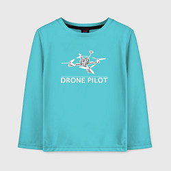 Детский лонгслив Drones pilot