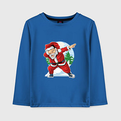 Детский лонгслив Dabbing Santa day