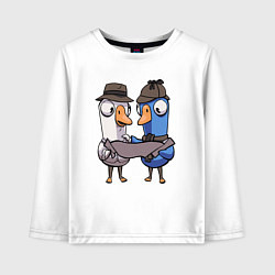 Детский лонгслив Гуси Детективы - Goose Goose Duck