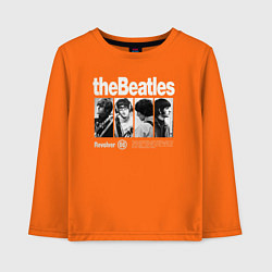 Детский лонгслив The Beatles rock