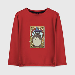 Детский лонгслив Totoro card
