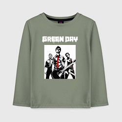 Детский лонгслив Greed Day rock