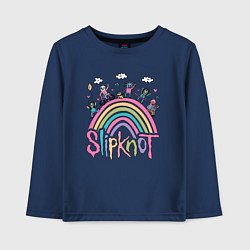 Детский лонгслив Slipknot рисунок