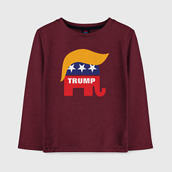 Детский лонгслив Trump elephant