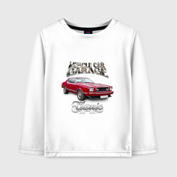 Детский лонгслив Маслкар Ford Mustang