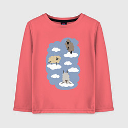 Детский лонгслив БаранОблачность
