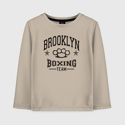 Детский лонгслив Brooklyn boxing