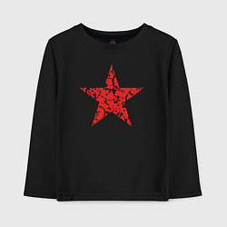 Детский лонгслив Star USSR