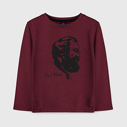 Детский лонгслив Karl Marx