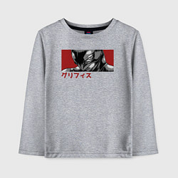 Лонгслив хлопковый детский Гриффит Фемто, цвет: меланж