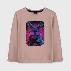 Детский лонгслив Neon Rabbit Style