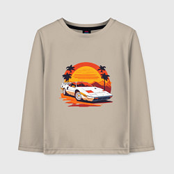 Детский лонгслив Ретро Феррари