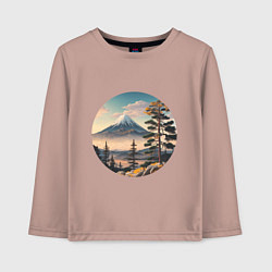 Детский лонгслив Природа Японии и Дальнего Востока