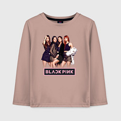 Детский лонгслив Rose Blackpink kpop