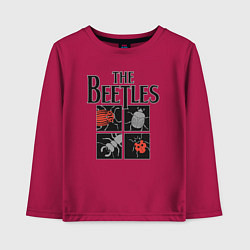 Детский лонгслив Beetles