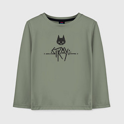 Детский лонгслив Stray street cat