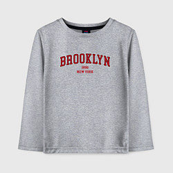 Детский лонгслив Brooklyn New York