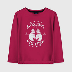 Детский лонгслив Boxing fighter