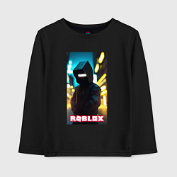 Детский лонгслив Roblox cyberpunk