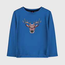 Детский лонгслив Brown deer