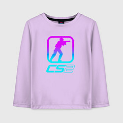 Детский лонгслив КС 2 неоновый