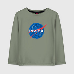 Детский лонгслив Pizza x NASA