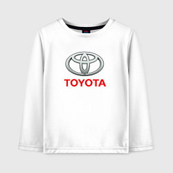Детский лонгслив Toyota sport auto brend