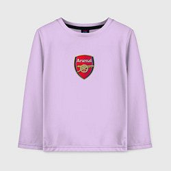 Лонгслив хлопковый детский Arsenal fc sport club, цвет: лаванда