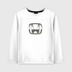Детский лонгслив Honda sport auto silver