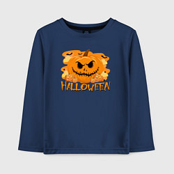 Детский лонгслив Orange holiday halloween