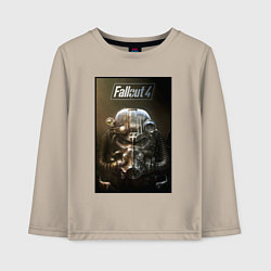 Детский лонгслив Fallout armour poster