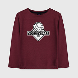 Детский лонгслив Volleyball club