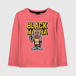 Детский лонгслив Kobe black mamba