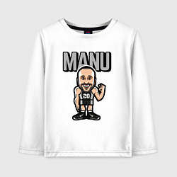 Детский лонгслив Manu