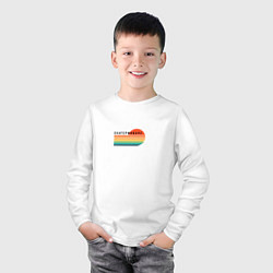 Лонгслив хлопковый детский Екатеринбург ретро, цвет: белый — фото 2